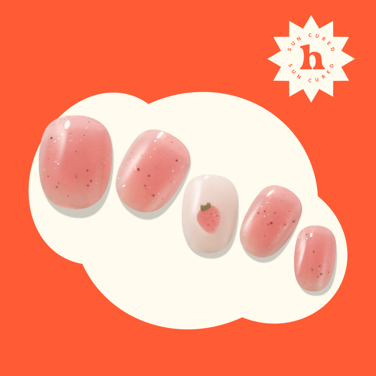 Hey, You're Berry Sweet - Heyhae - sun sured gel nail stickers