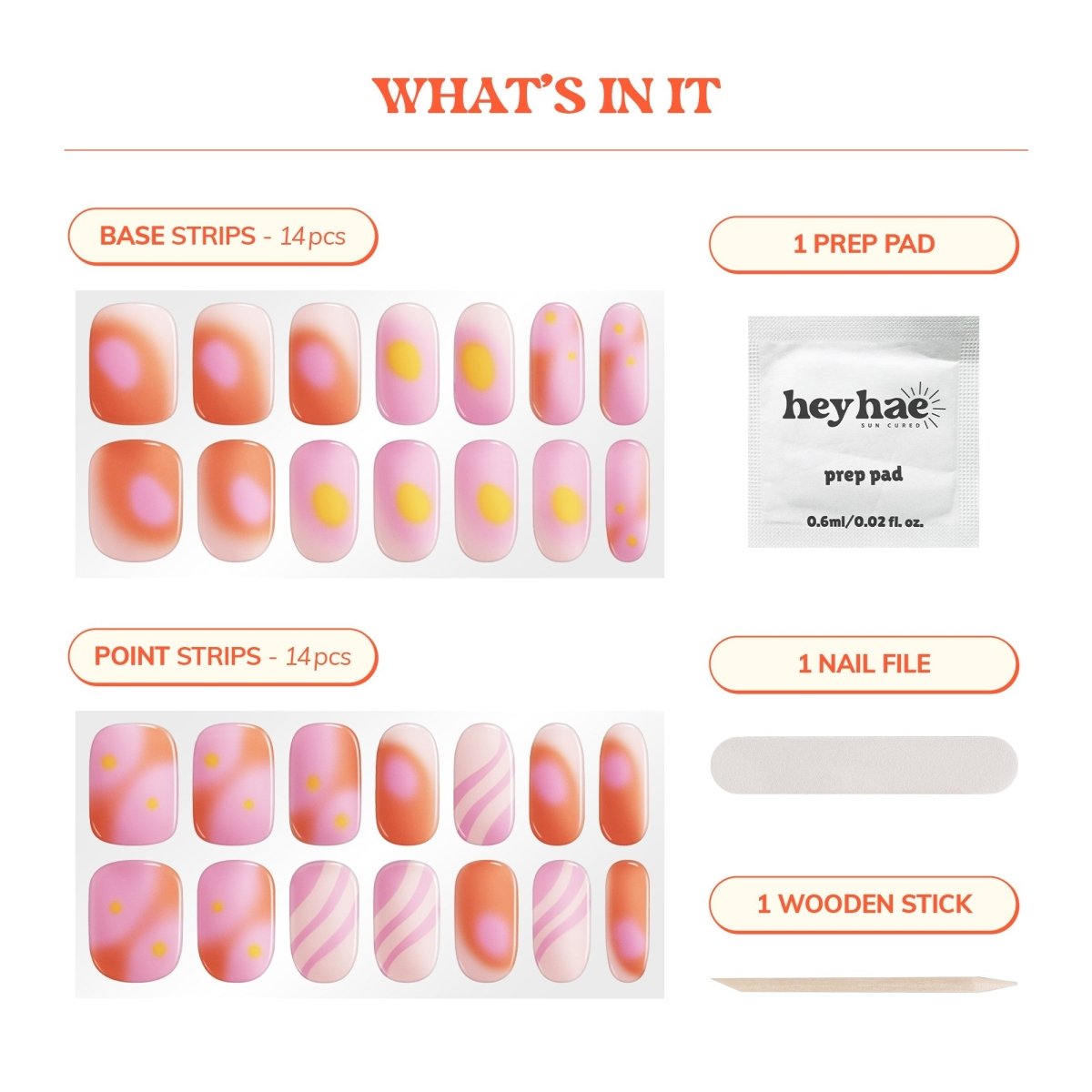 Hey, You're enchanting - Heyhae - sun sured gel nail stickers