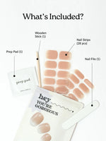 Hey, You're Gorgeous - Heyhae - sun sured gel nail stickers