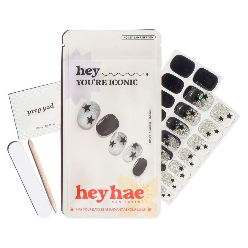 Hey, You're Iconic - Heyhae - sun sured gel nail stickers
