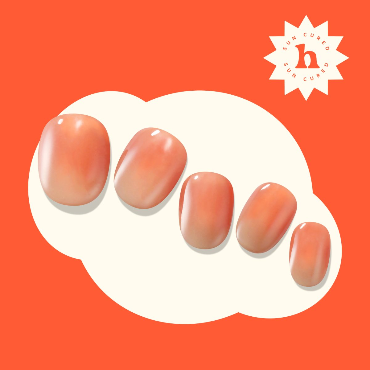 Hey, You're My Sunshine - Heyhae - sun sured gel nail stickers