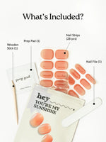 Hey, You're My Sunshine - Heyhae - sun sured gel nail stickers