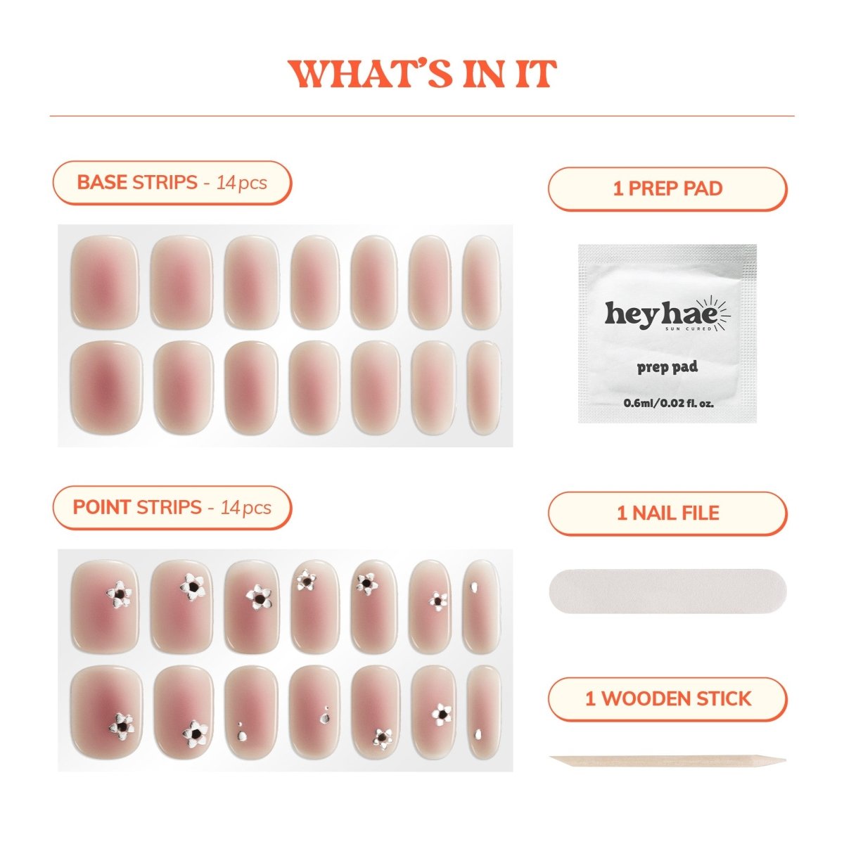 Hey, You’re Special - Heyhae - sun sured gel nail stickers