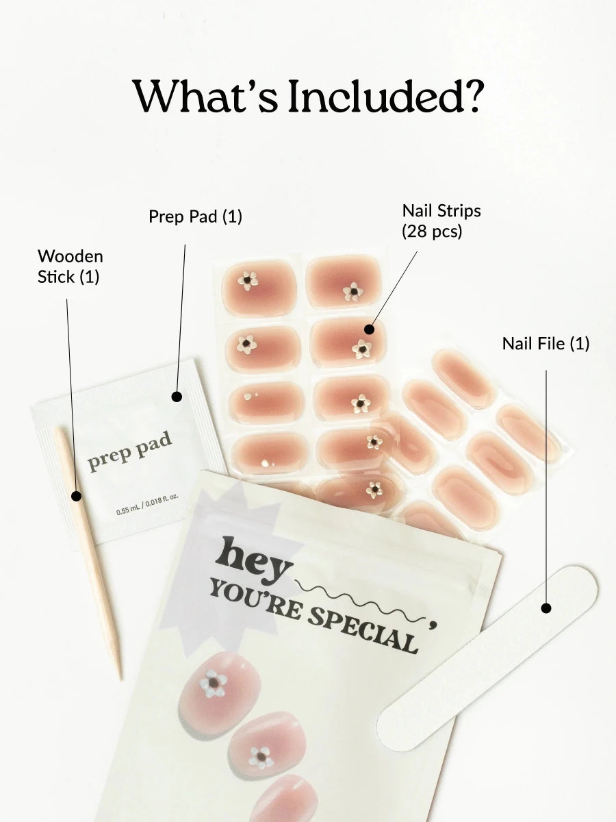 Hey, You’re Special - Heyhae - sun sured gel nail stickers