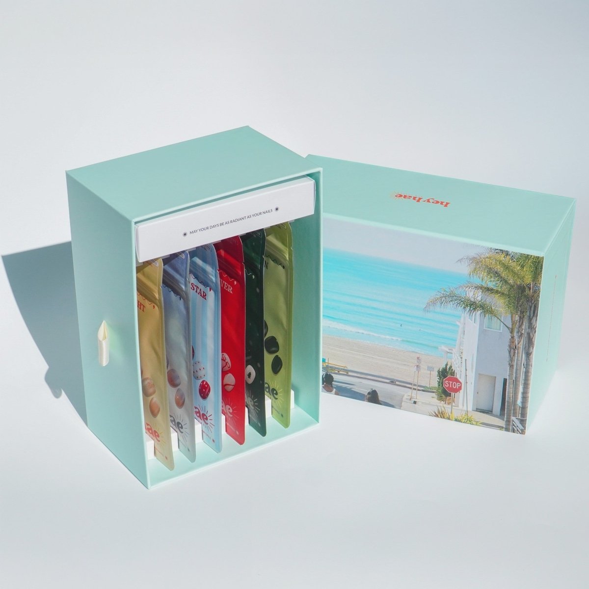 Holiday Collection - Heyhae - sun sured gel nail stickers