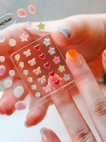 Jelly Dew Drops & Care Set (Free LED Lamp) - Heyhae - sun sured gel nail stickers