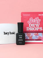 Jelly Dew Drops & Care Set (Free LED Lamp) - Heyhae - sun sured gel nail stickers