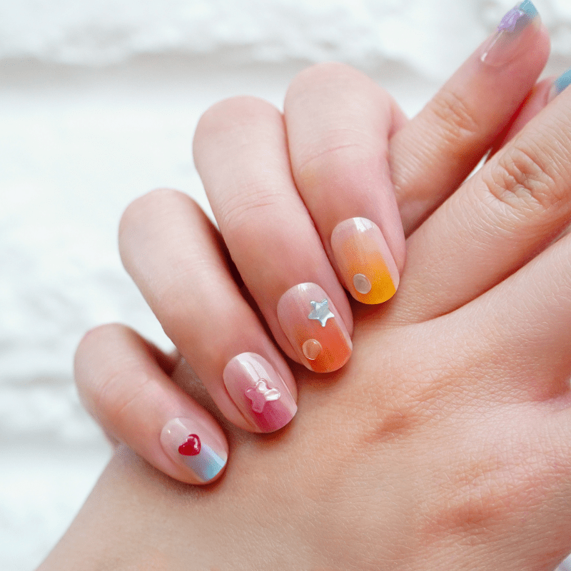 Jelly Dew Drops - Heyhae - sun sured gel nail stickers