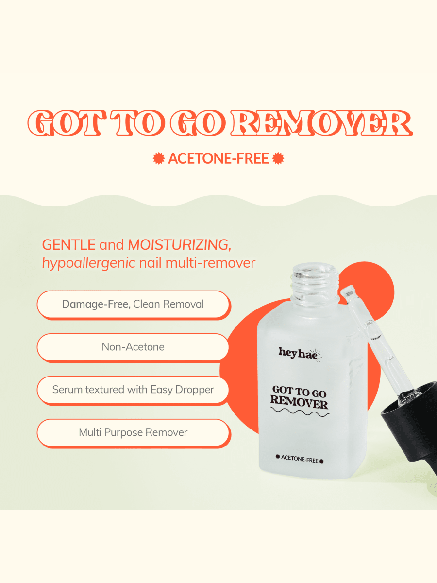 Nail Essential Set - Heyhae - sun sured gel nail stickers