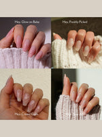 New Year's Glow - Heyhae - sun sured gel nail stickers
