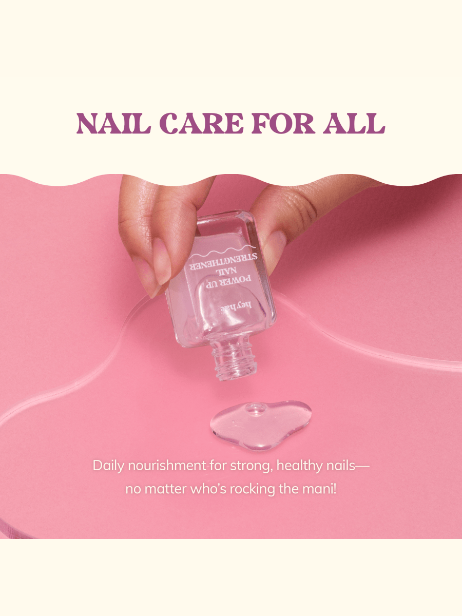 Power Up Nail Strengthener - Heyhae - sun sured gel nail stickers