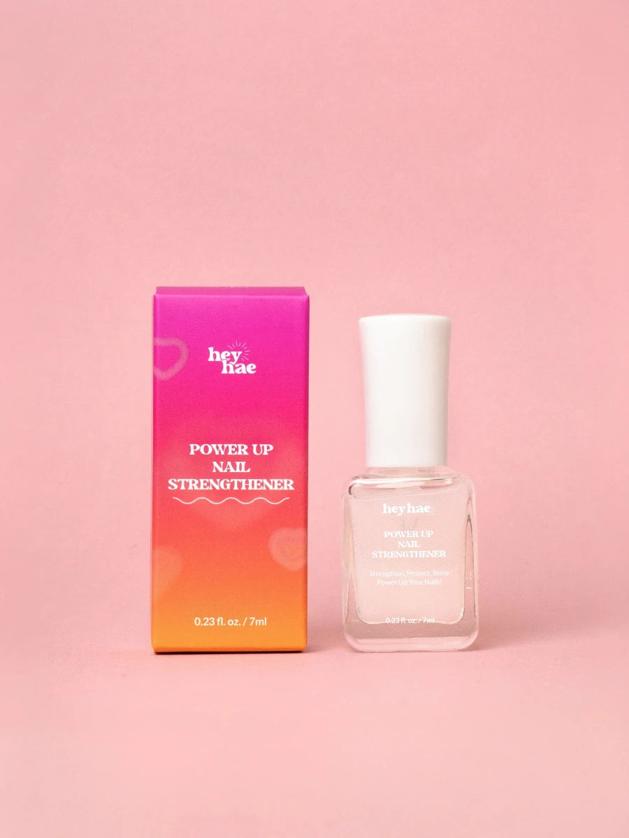 Power Up Nail Strengthener - Heyhae - sun sured gel nail stickers