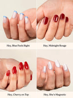 The Statement Set - Heyhae - sun sured gel nail stickers