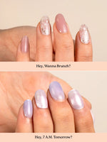 Weekend Brunch Set - Heyhae - sun sured gel nail stickers